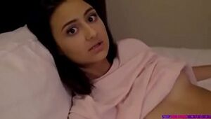 Eliza Ibarra caught by step step-brother and boned